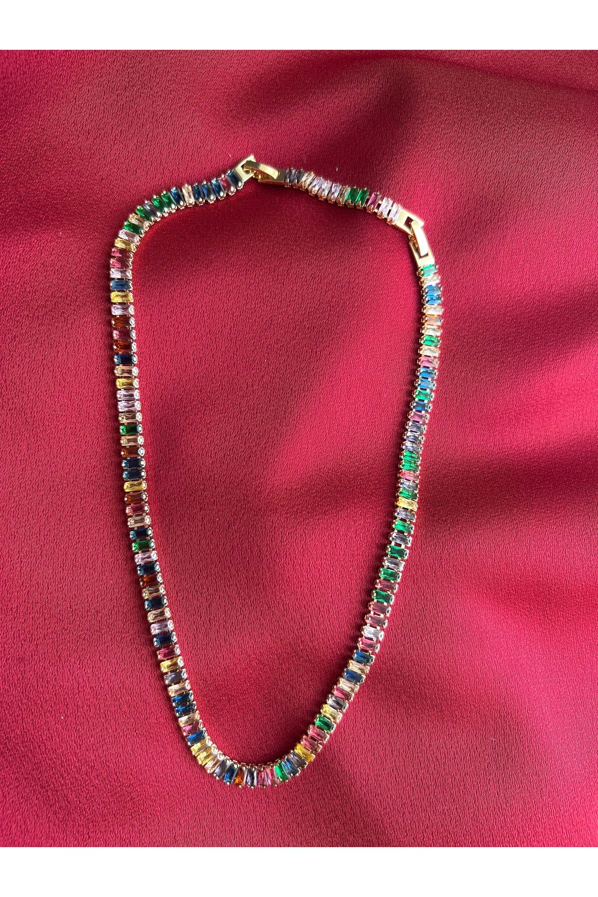 shop Zirkon taşlı kolye