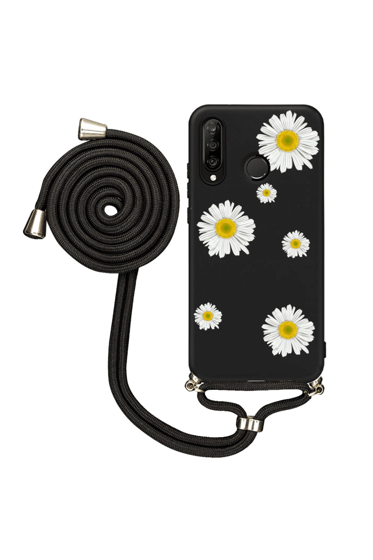 Royaleks Huawei P30 Lite İpli Lansman Kılıf - Papatyalı