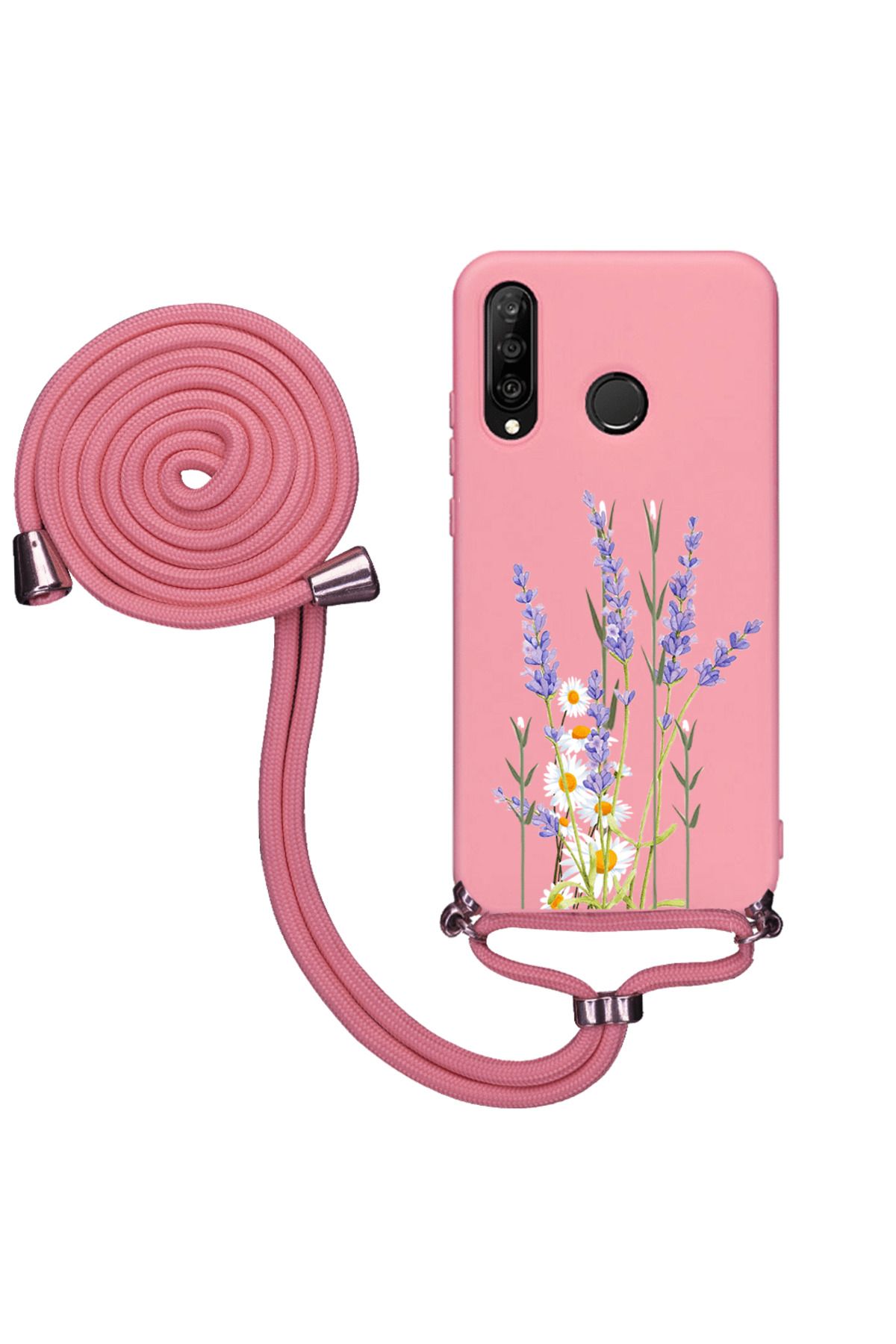 Royaleks Huawei P30 Lite İpli Lansman Kılıf - Lavanta Mix