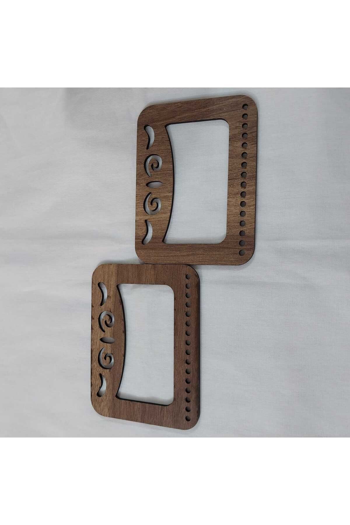 HOBİ Ahşap Çanta Sapı 6*12 CM