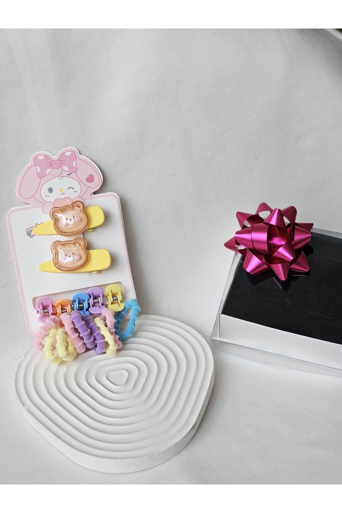 Roya Happiness ÇOCUK TOKA SETİ FİGÜRLÜ ÇITÇIT PENS LASTİKLİ KARIŞIK BEBEK VE ÇOCUK TOKASI