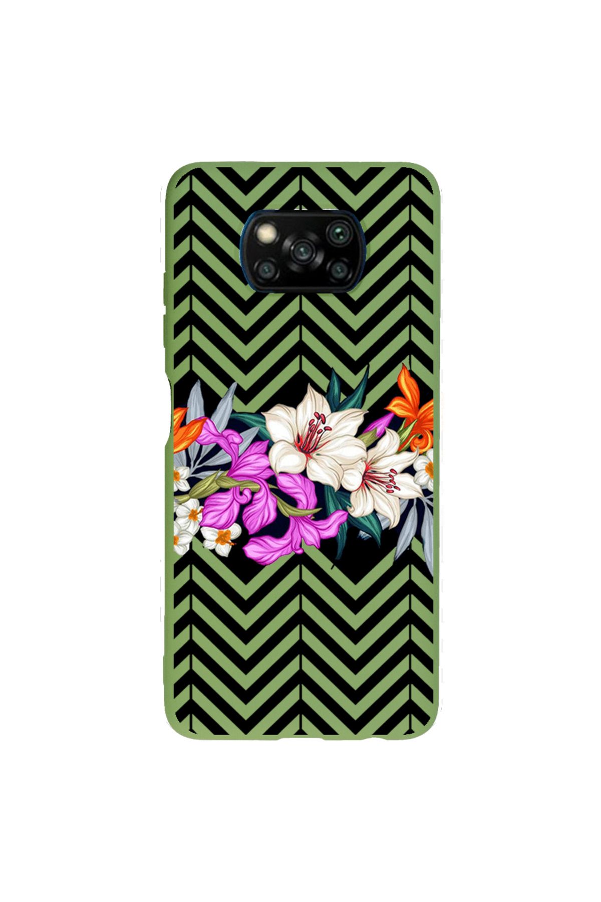 Royaleks Xiaomi Poco X3 Pro Lansman Kılıf - Çiçek