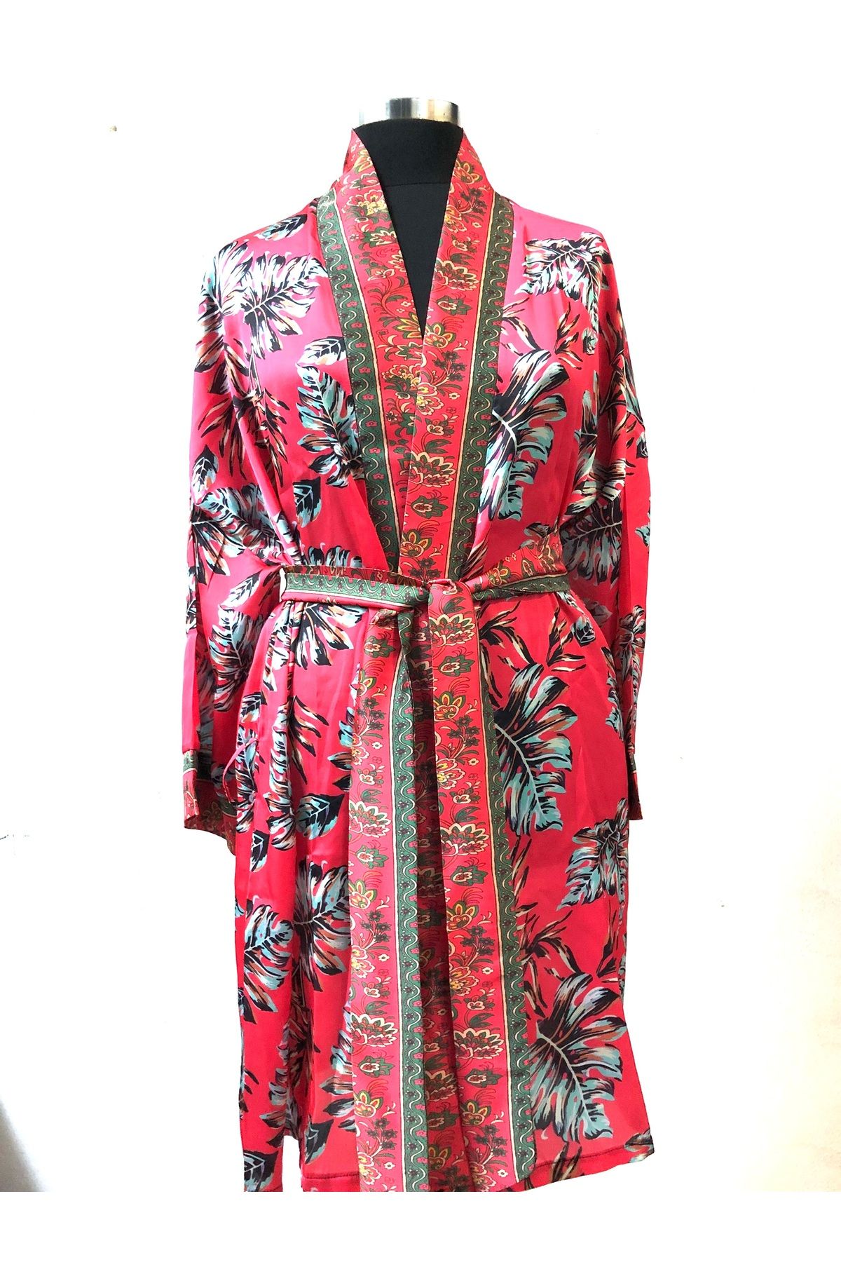 RİRİ WOMEN Kimono Plaj Elbise (Uzun Boy )