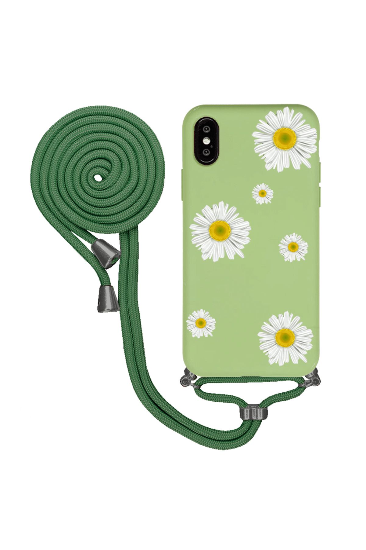 Royaleks iPhone X İpli Lansman Kılıf - Papatyalı