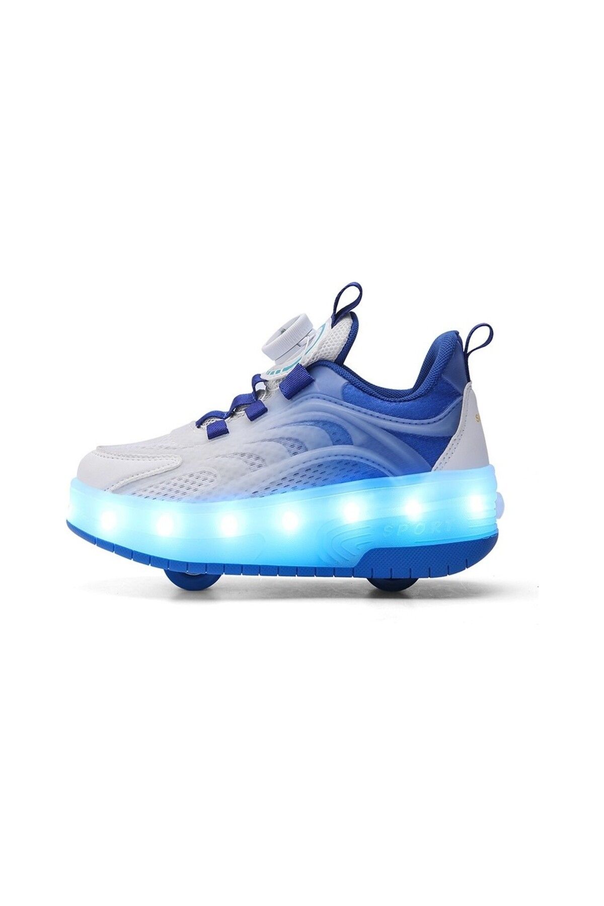 AyShop Led Işıklı Şarj Edilebilir Tekerlekli Paten Spor Ayakkabı