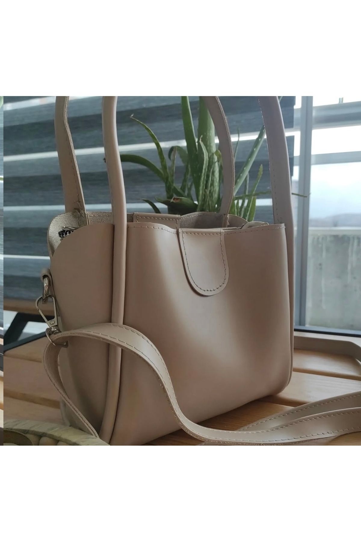 MODA Belisbag Kadın Yavrulu El ve Omuz Çantası
