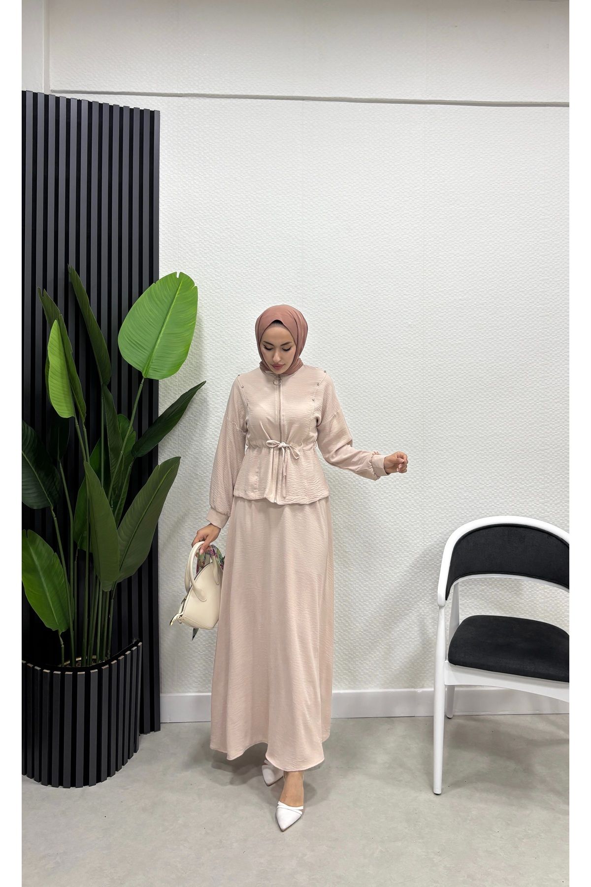 HB MODA COLLECTİON TAŞ DETAYLI TAKIM