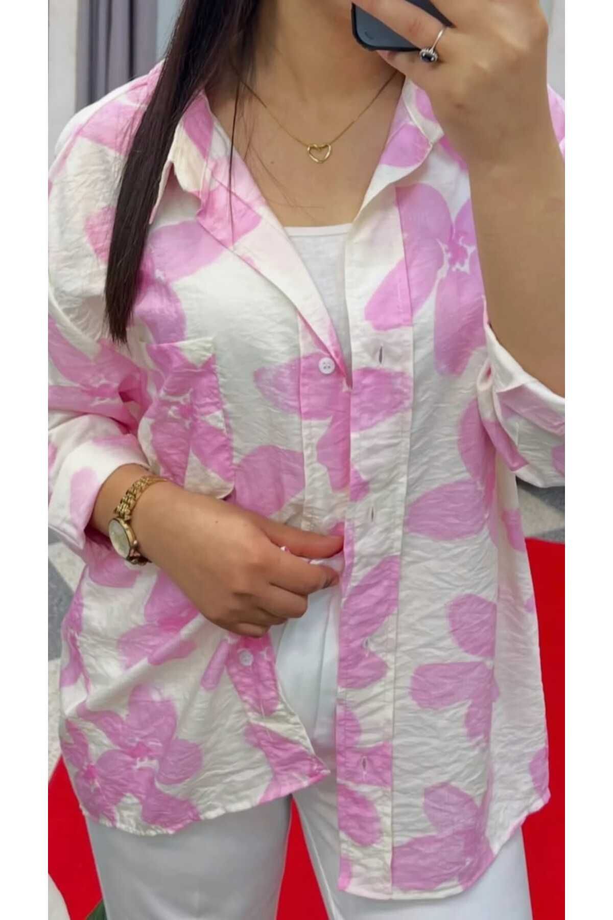 NÜANS MODA yazlık gömlek
