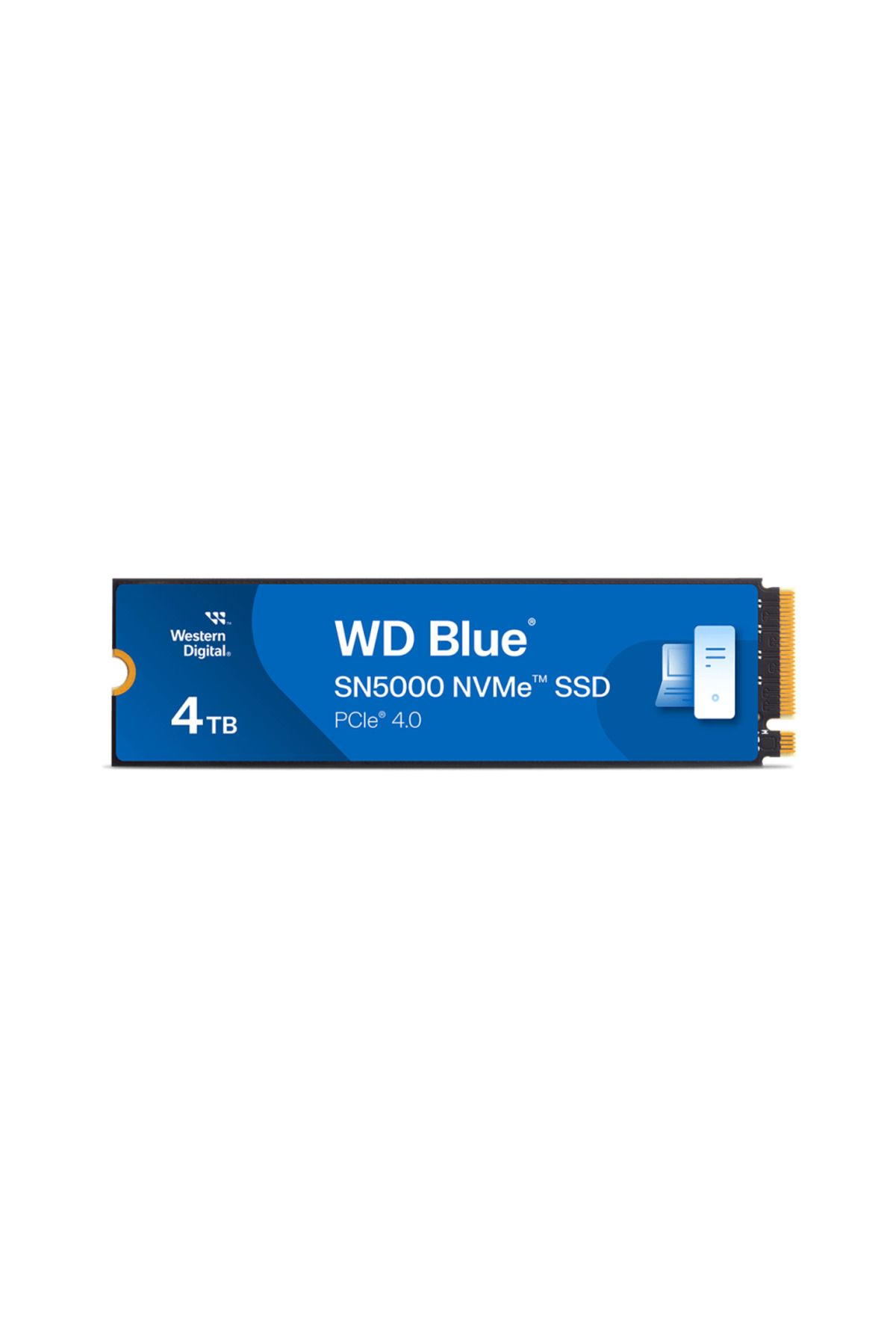 WESTERN DIGITAL WD Blue SN5000, WDS400T4B0E, 4TB, 5500/5000, Gen4, NVMe PCIe M.2 2280, SSD
