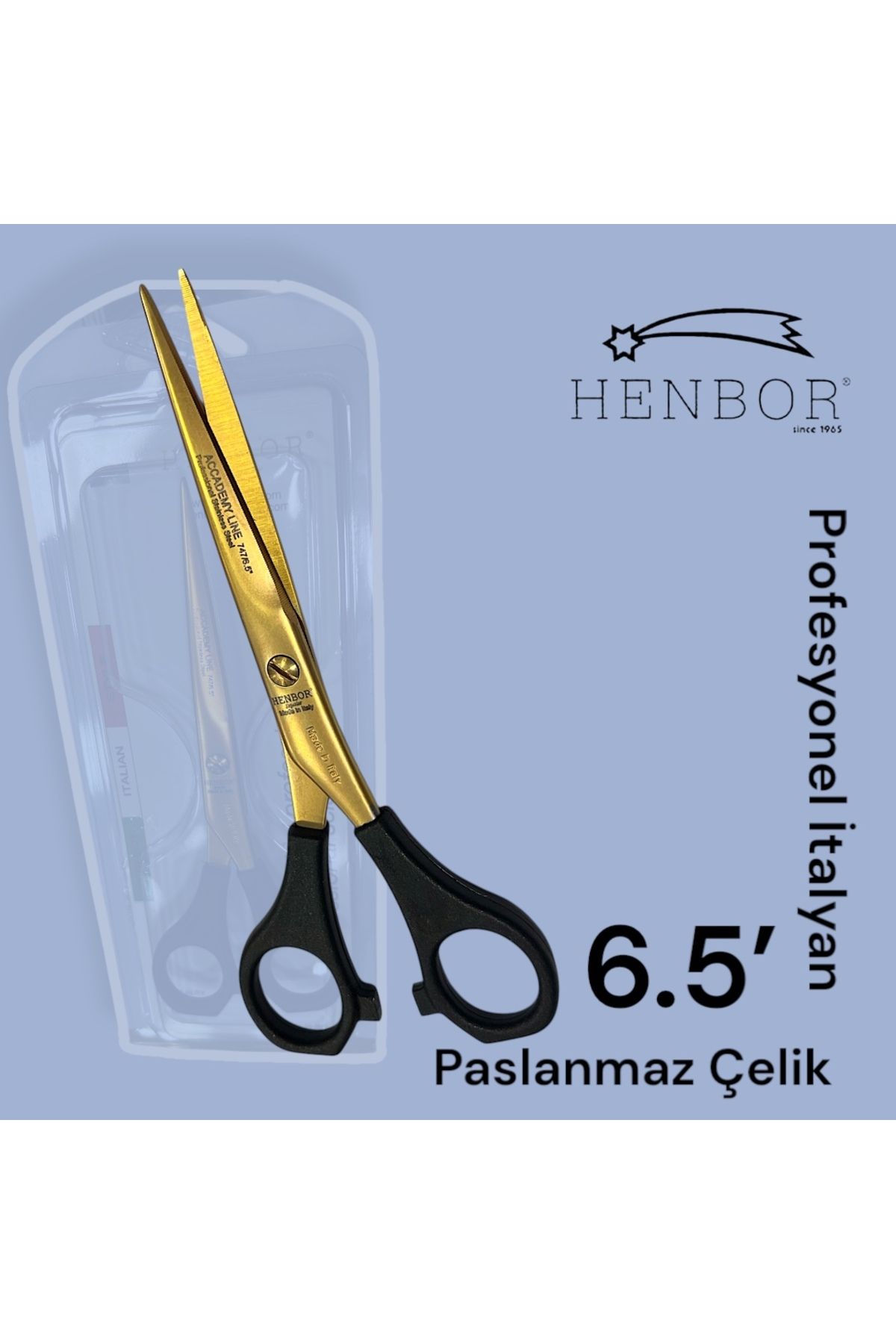 Henbor 747 6.5 saç kesme makası