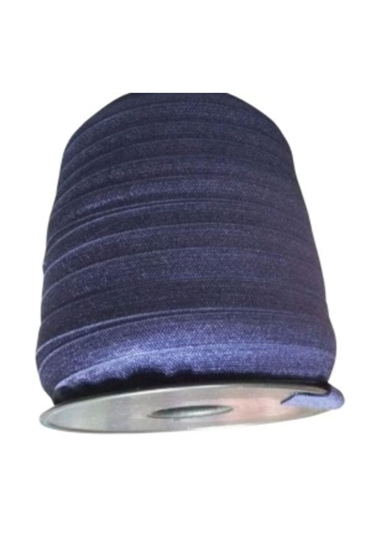STOREMAX Çamaşır Lastiği Düz 1 cm 75 Metre 1 Top Koyu Mor