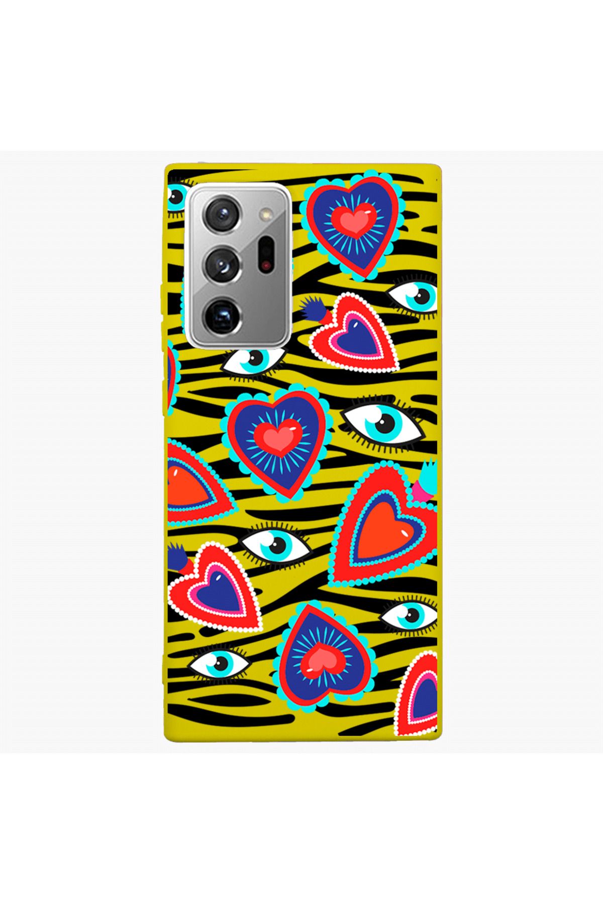 Royaleks Samsung Note 20 Ultra Lansman Kılıf - Eye Of The Heart