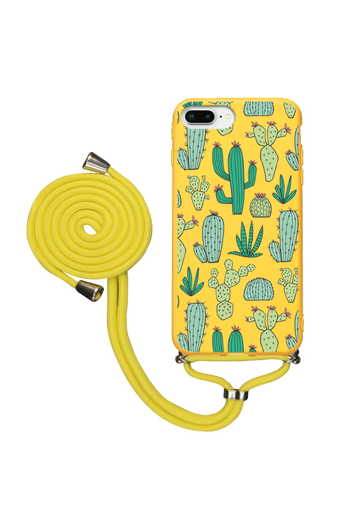 Royaleks iPhone 8 Plus İpli Lansman Kılıf - Cactus