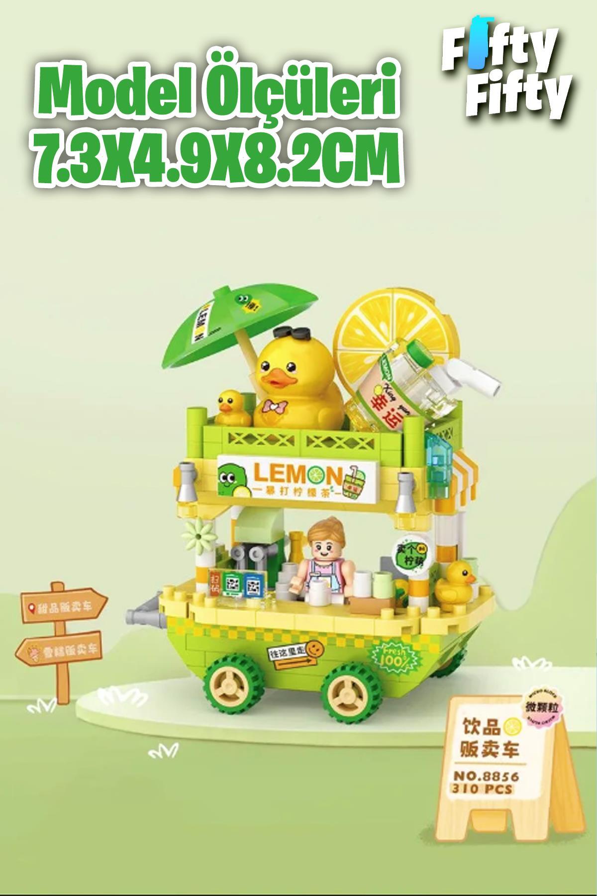 Vagonlife Loz Micro Block Serisi Limonata Arabası 310 Parça