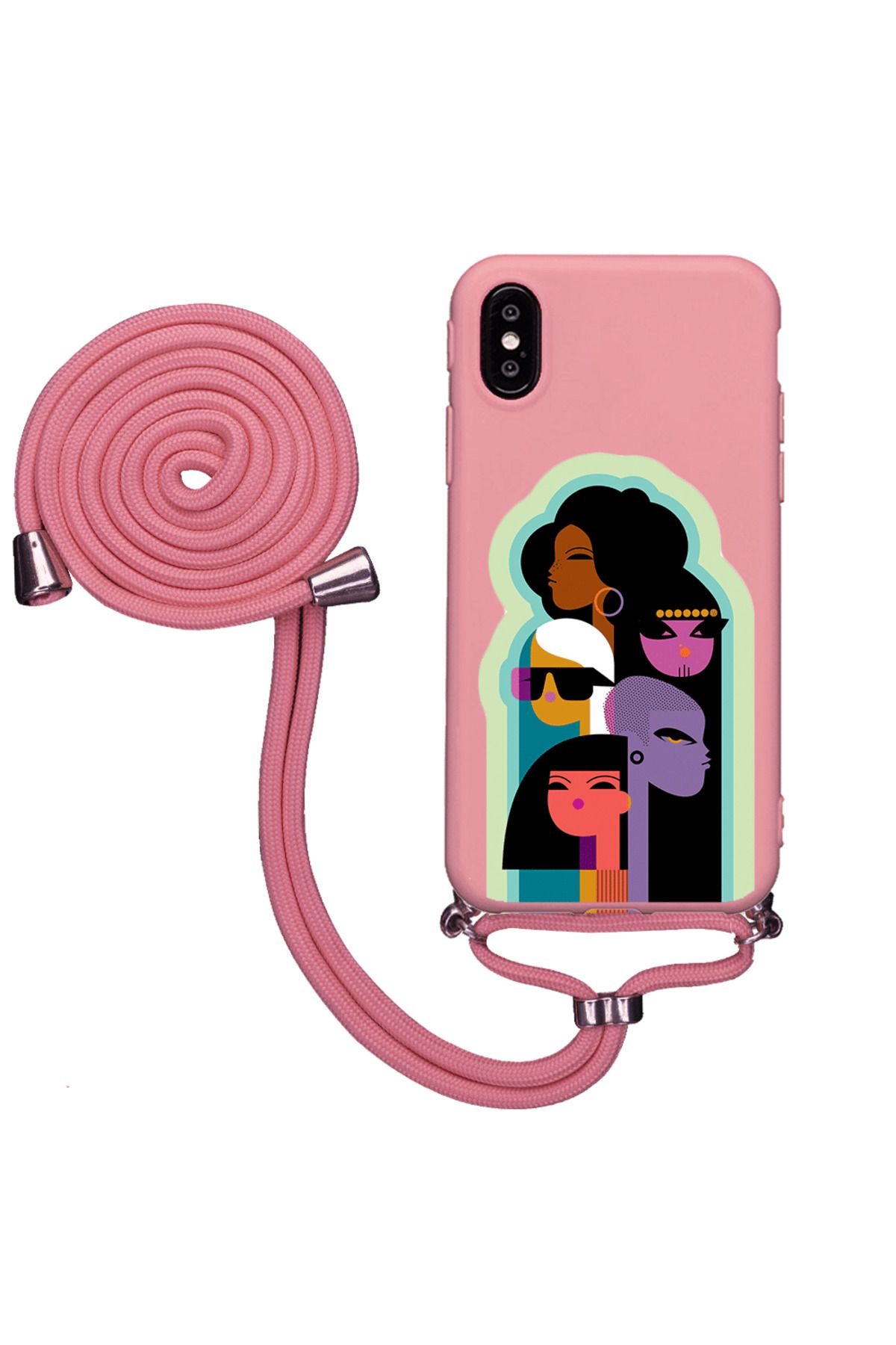 Royaleks iPhone XS İpli Lansman Kılıf - Art