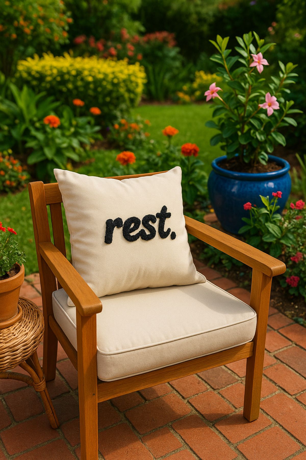 SAYMİNE Punch kırlent Kılıfı Rest Model