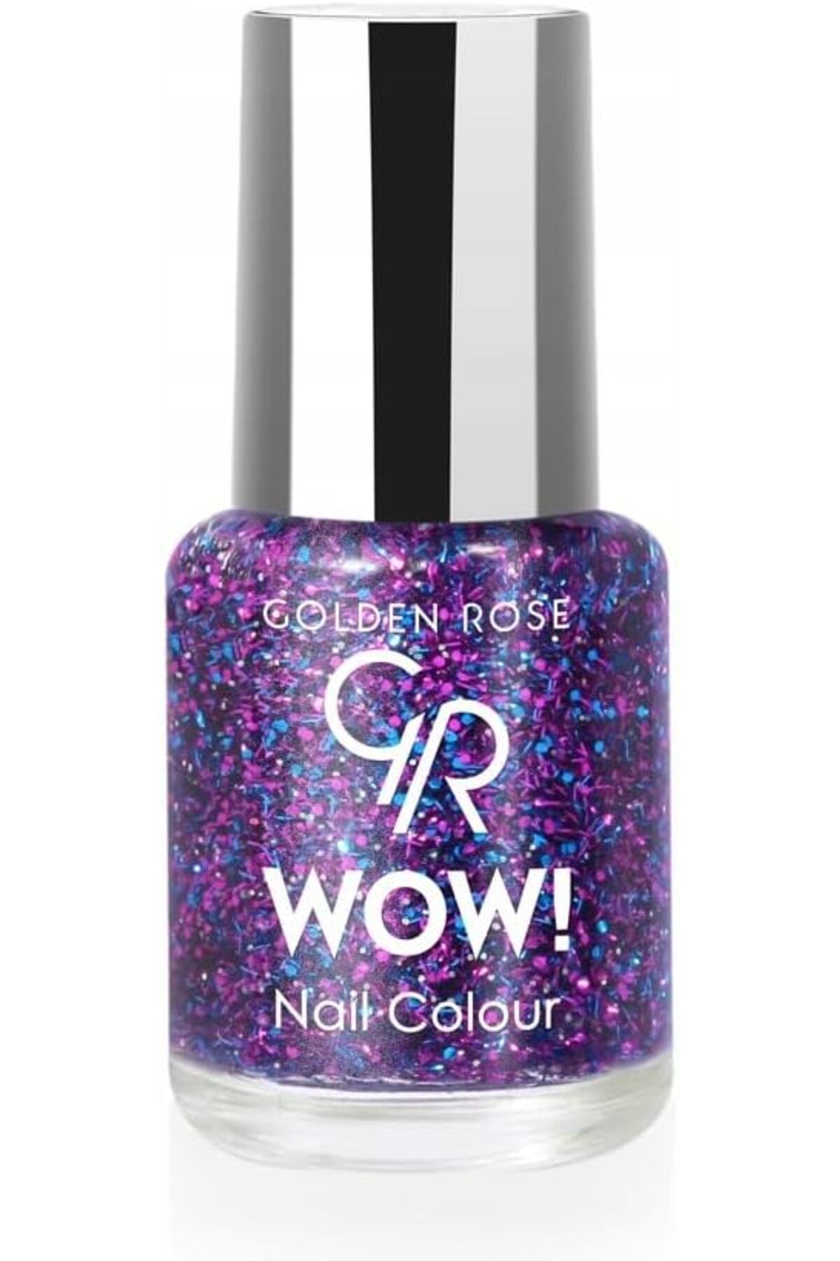 Golden Rose Wow Nail Color Glitter No:208 - Oje