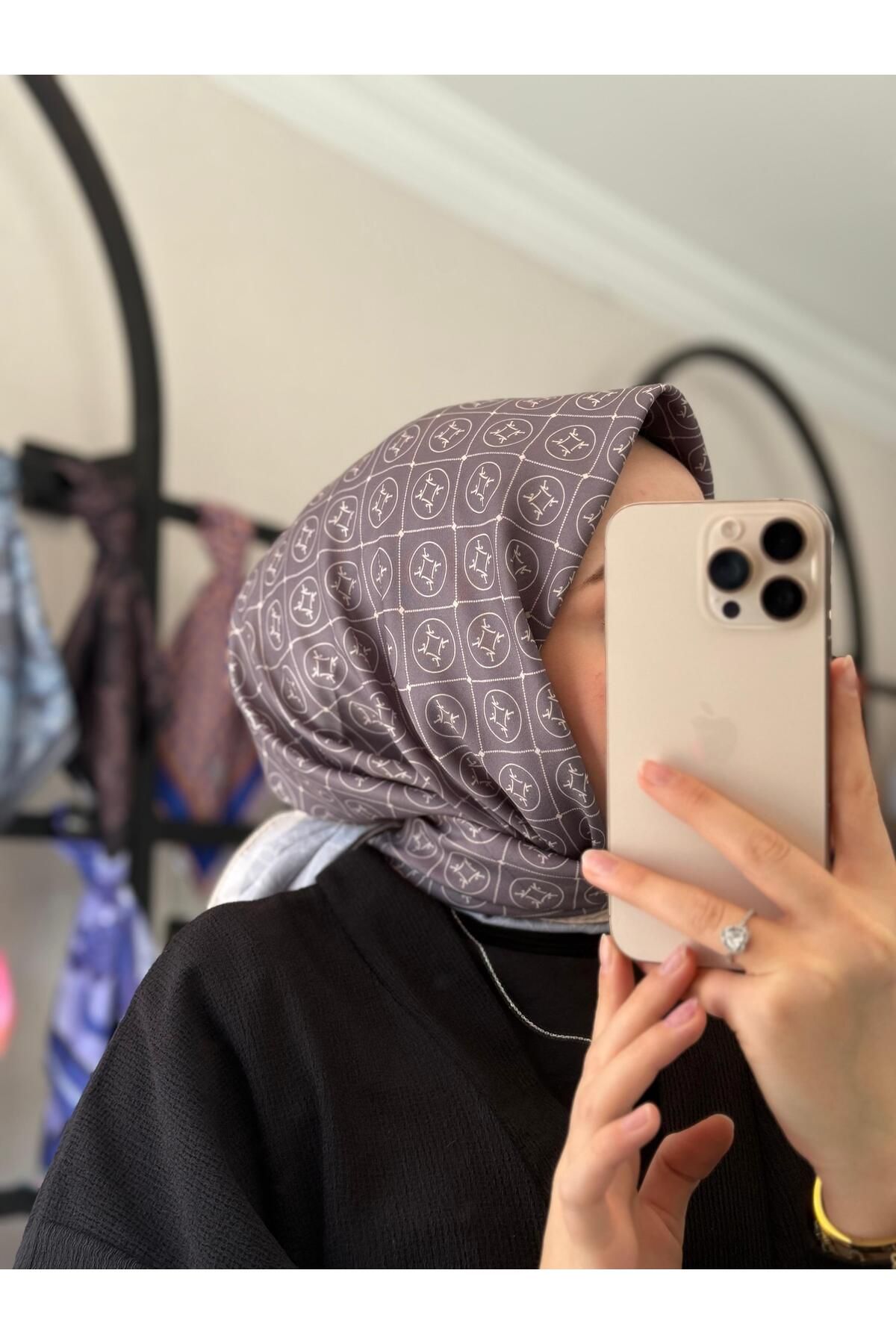 MONOOR CARDİN DESEN SOFT EŞARP
