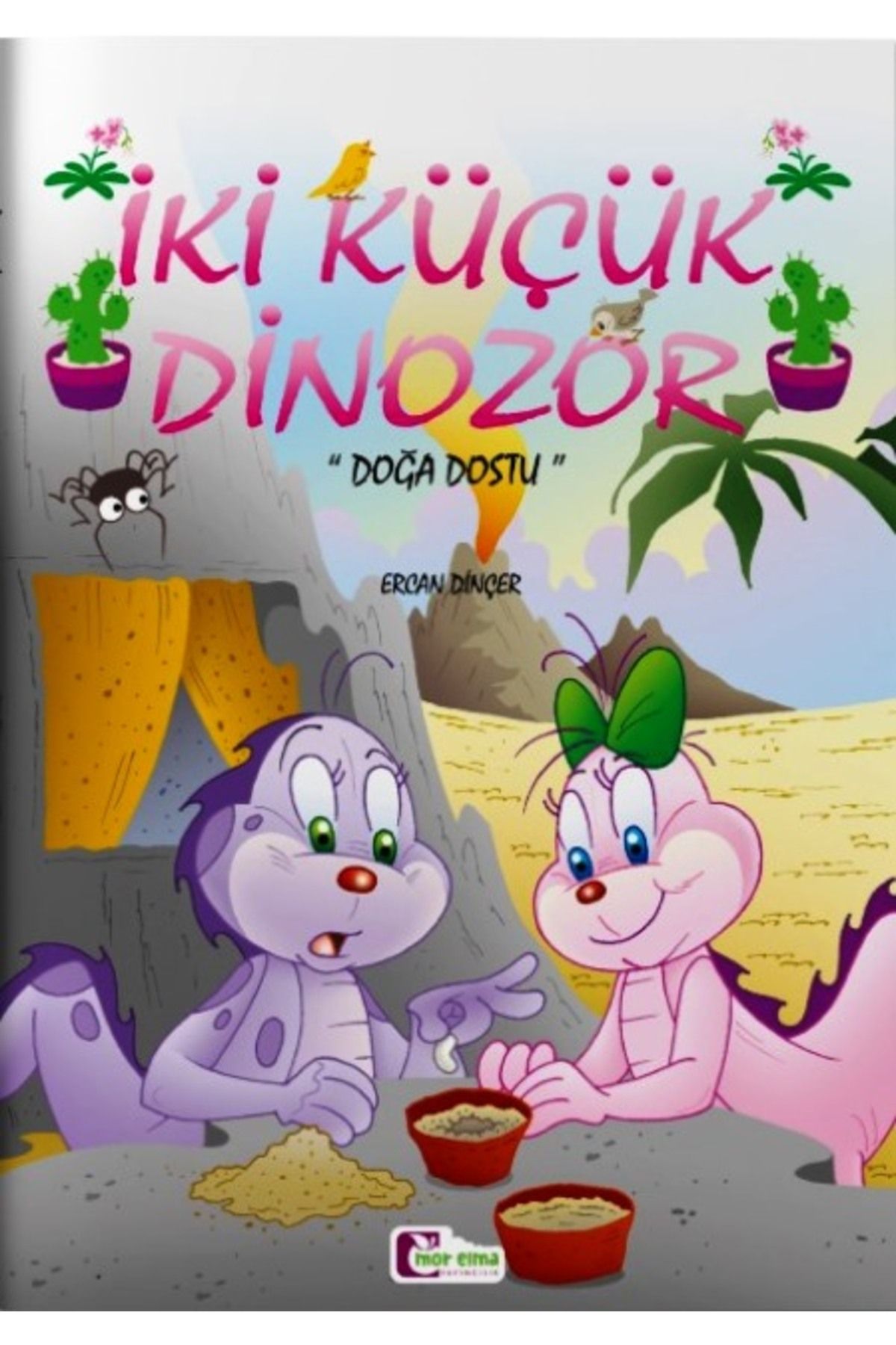 Mor Elma Yayıncılık İki Küçük Dinozor "Doğa Dostu"