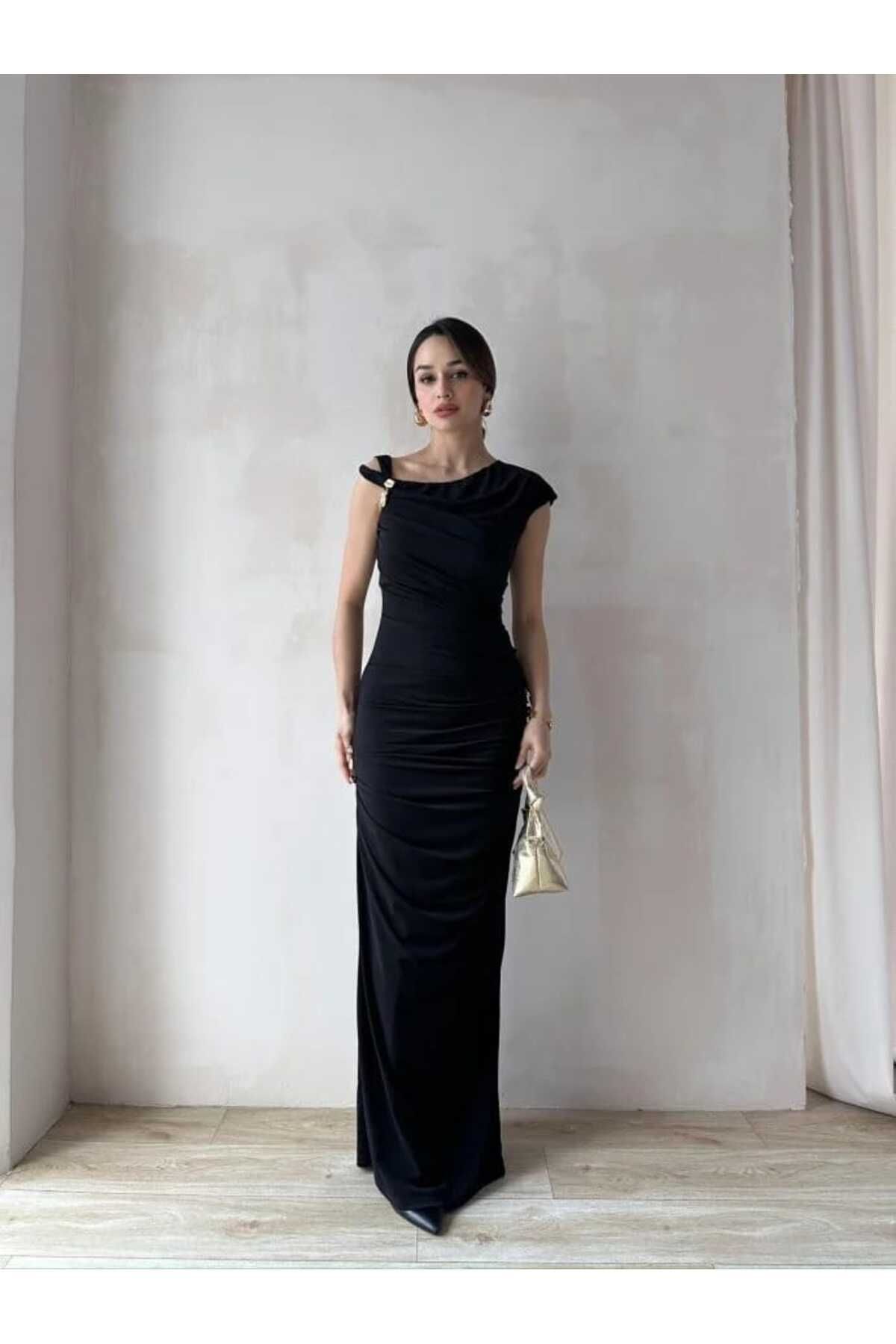 MODA DURAĞI NOBBY Maxi Elbise