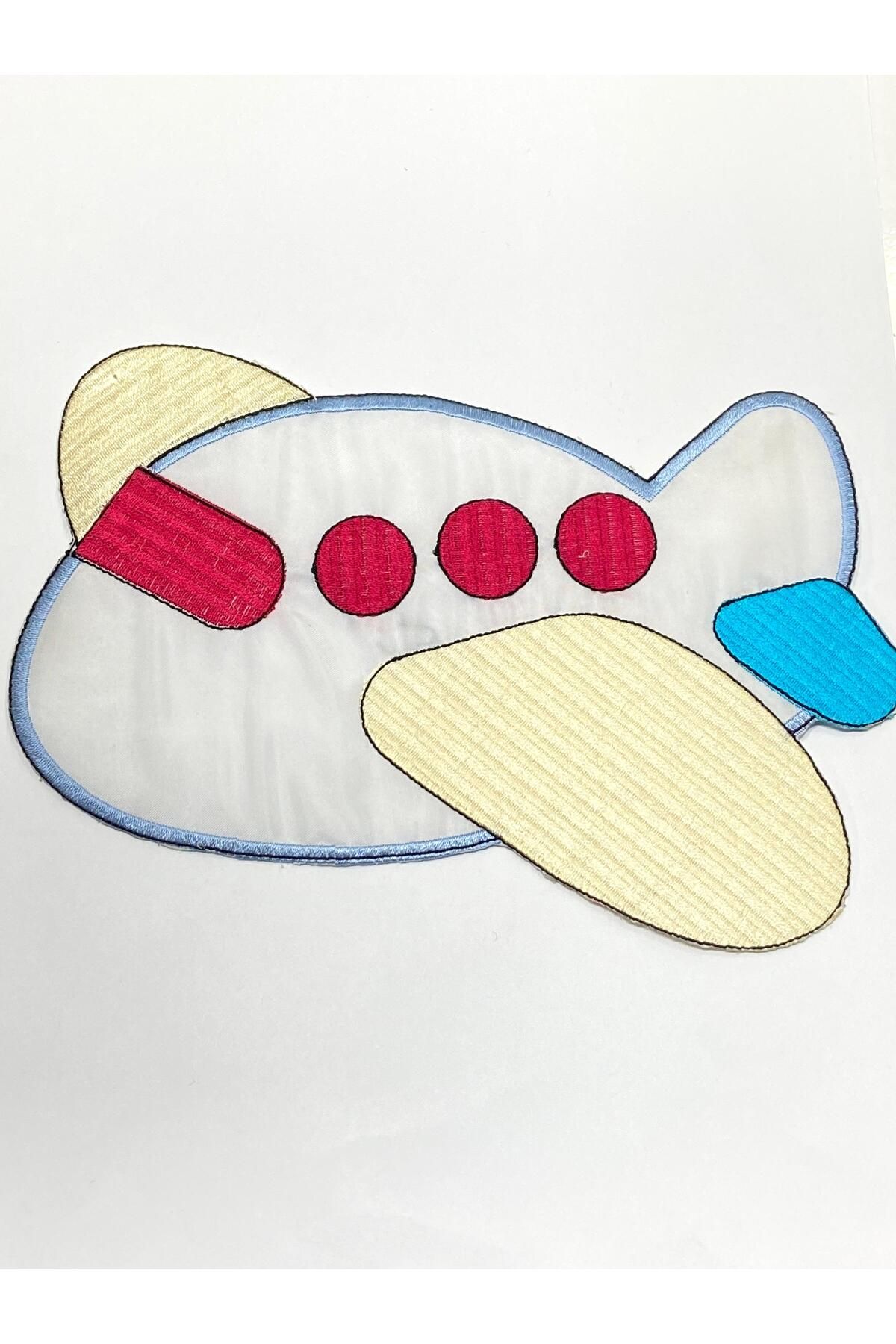 karantuhafiye Bebek Battaniye Aplikesi / Bebek ve Çocuk Aplikesi / Büyük Boy / Uçak