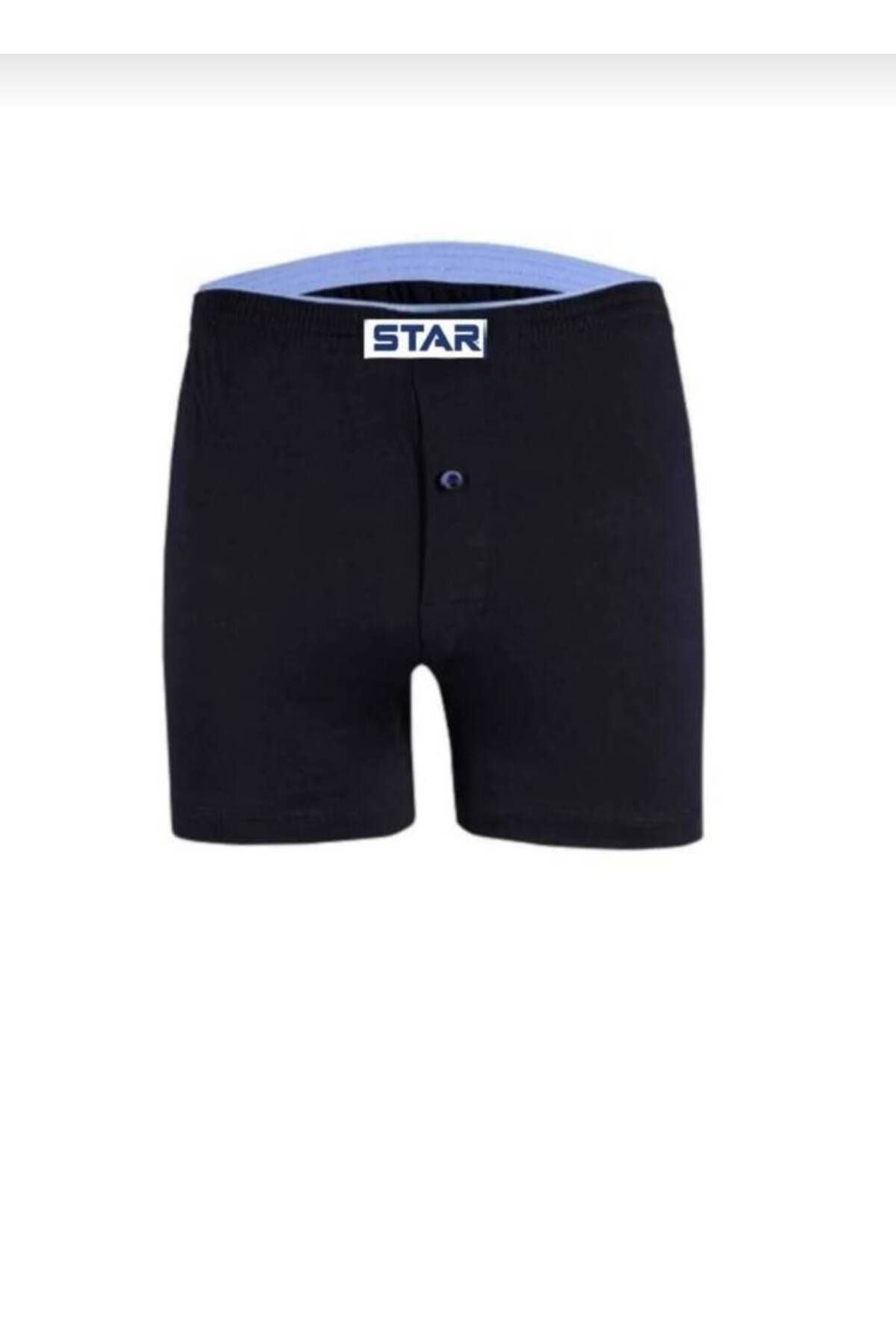 Star 3 LÜ ERKEK SAF PAMUK BOXER KÜLOT
