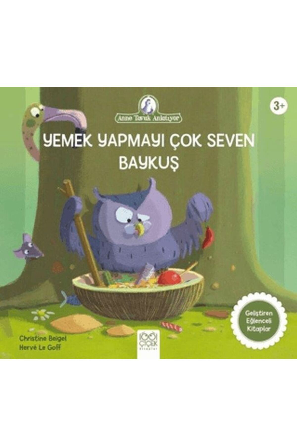 1001 Çiçek Kitaplar Yemek Yapmayı Çok Seven Baykuş