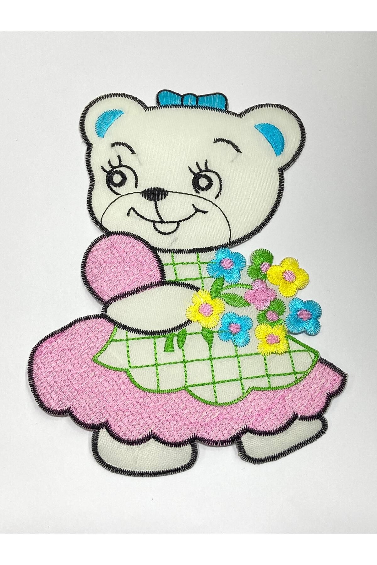 karantuhafiye Bebek Battaniye Aplikesi / Bebek ve Çocuk Aplikesi / Büyük Boy Çiçekli