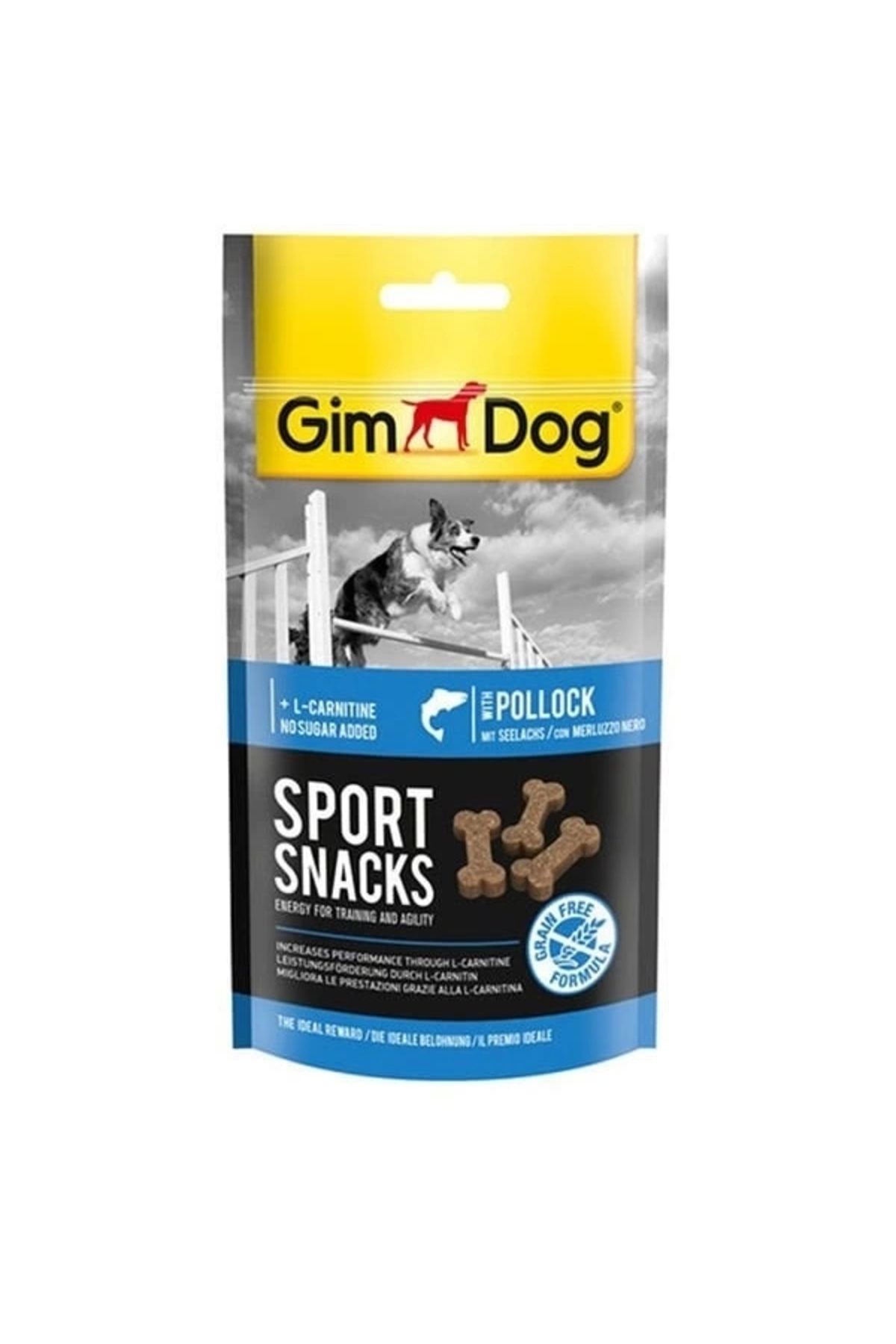 YNT İthalat Gimdog Sportsnacks Balıklı Köpek Ödül Maması Tablet 60 Gr