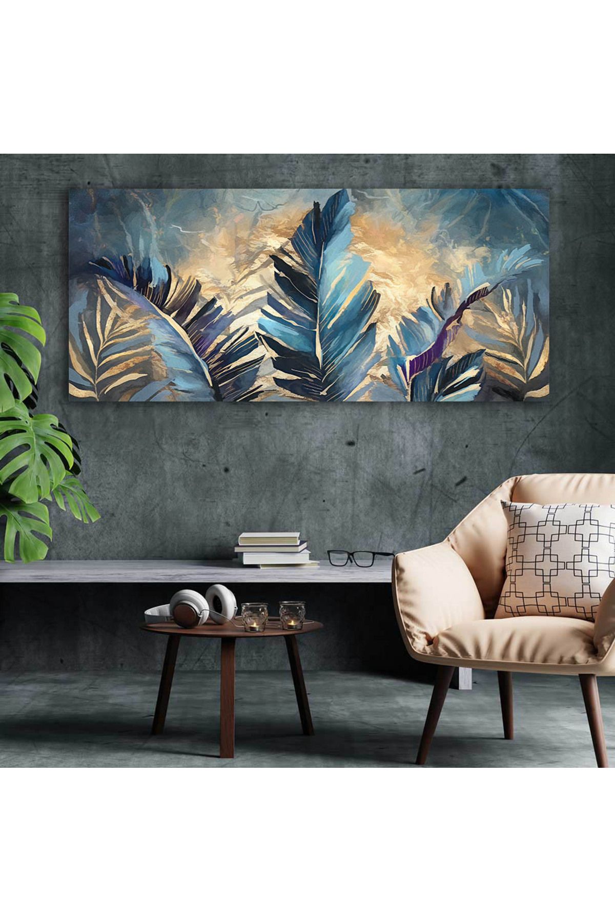 KALİ DEKOR Kanvas Tablo, Duvar Sanatları, Dekorasyon 100 x 50 CM