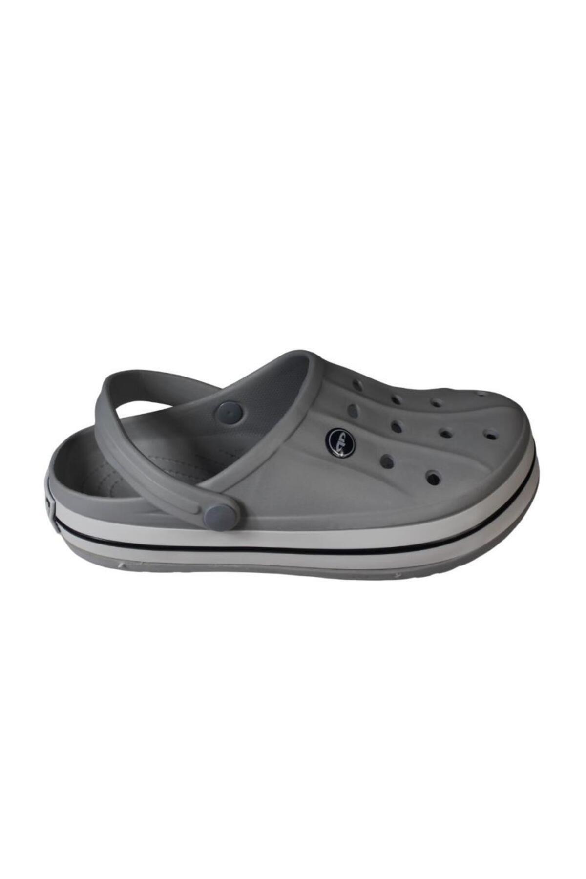 Yaz Kış Ayakkabı-Yazkiş Men-Women Cream Gray Green Doctor Nurse Cook Closed Front Delkli Back Slipper 2
