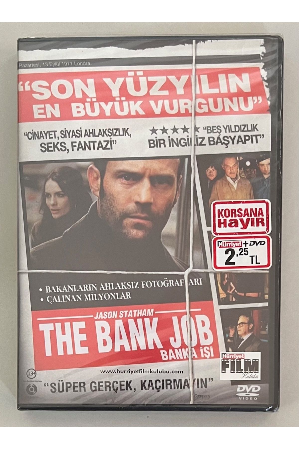 Plakevi İzmir Son Yüzyılın En Büyük Vurgunu Dvd (Orjnal Dönem Baskı Dvd)