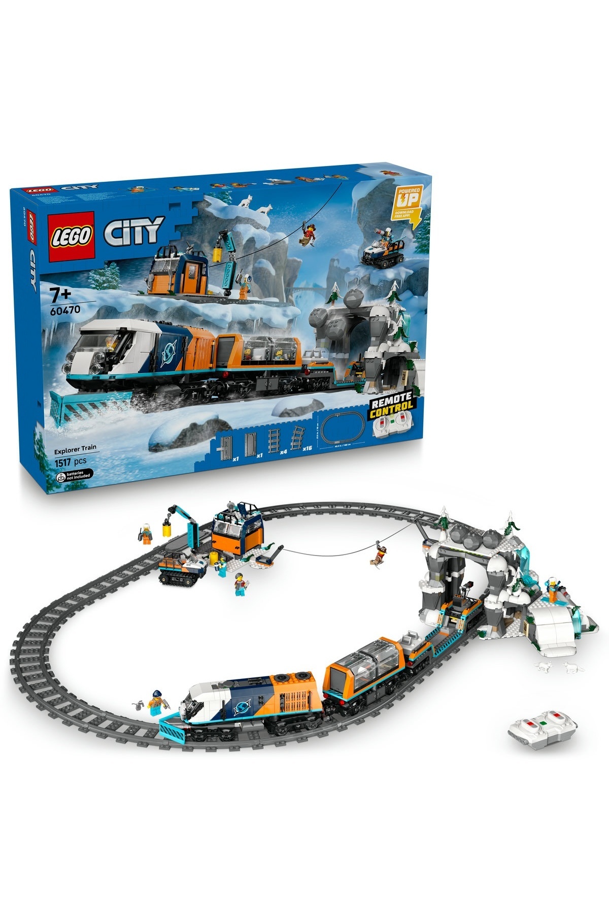 LEGO-LEGO City set - Arctic Explorer Express (60470) 1