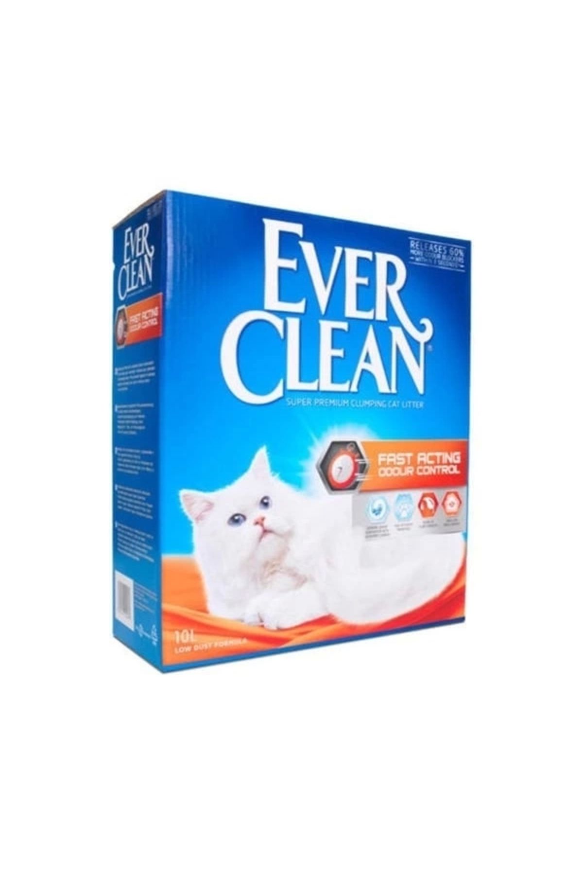 YNT İthalat Ever Clean Fast Acting Topaklanan Kedi Kumu 6 Lt