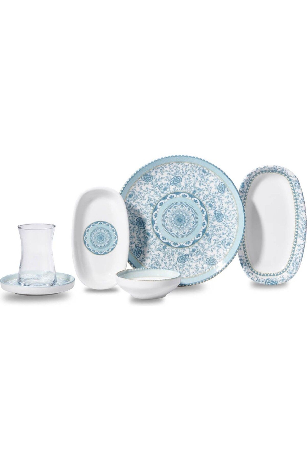 KORKMAZ Collection 24 Parça Kahvaltı Takımı