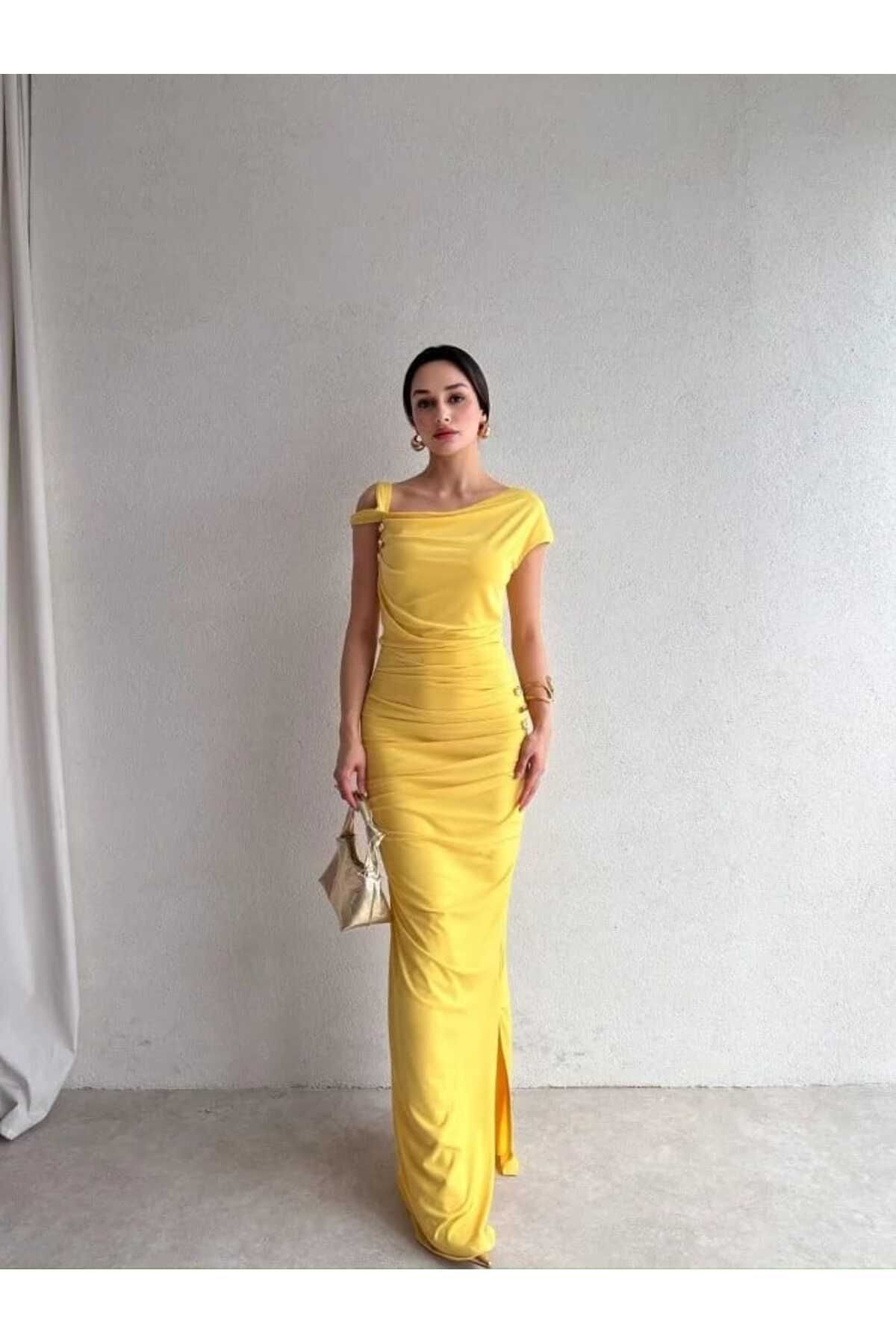 MODA DURAĞI NOBBY Maxi Elbise