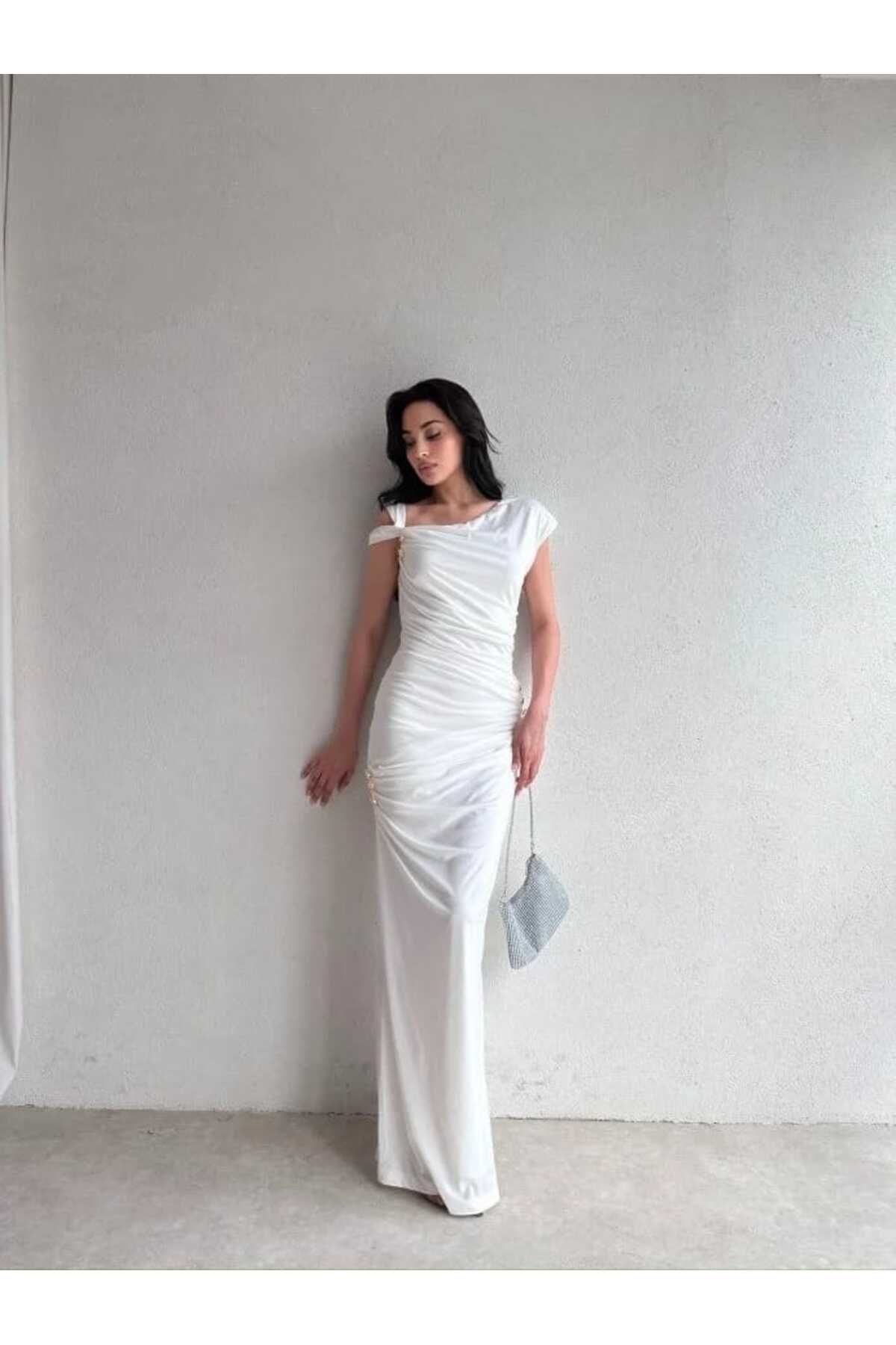 MODA DURAĞI NOBBY Maxi Elbise