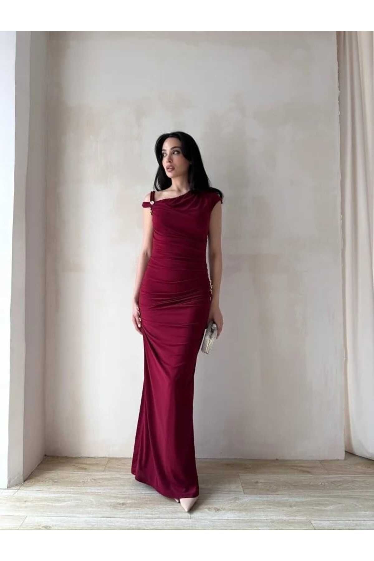 MODA DURAĞI NOBBY Maxi Elbise