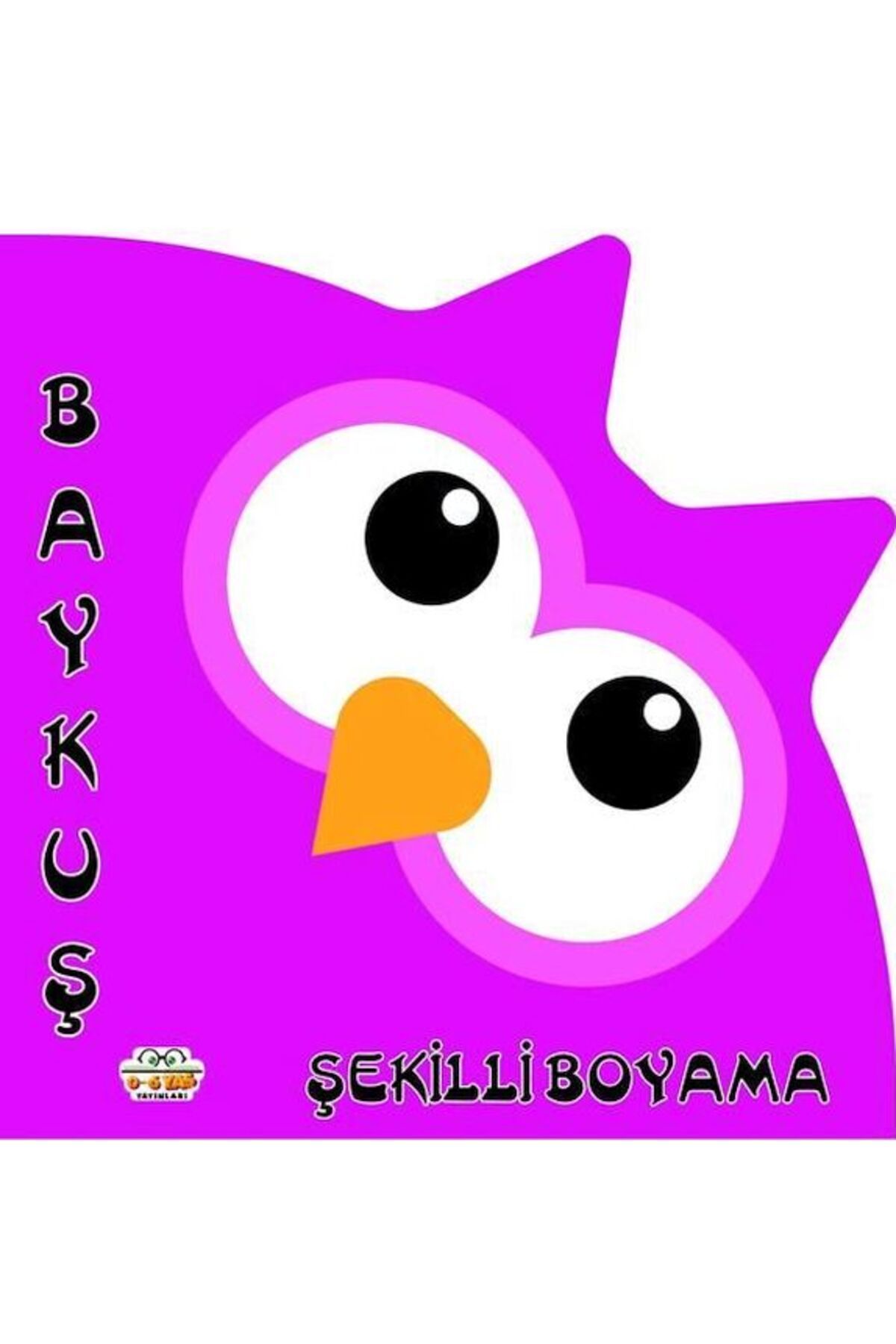 0-6 Yaş Yayınları Şekilli Boyama Baykuş