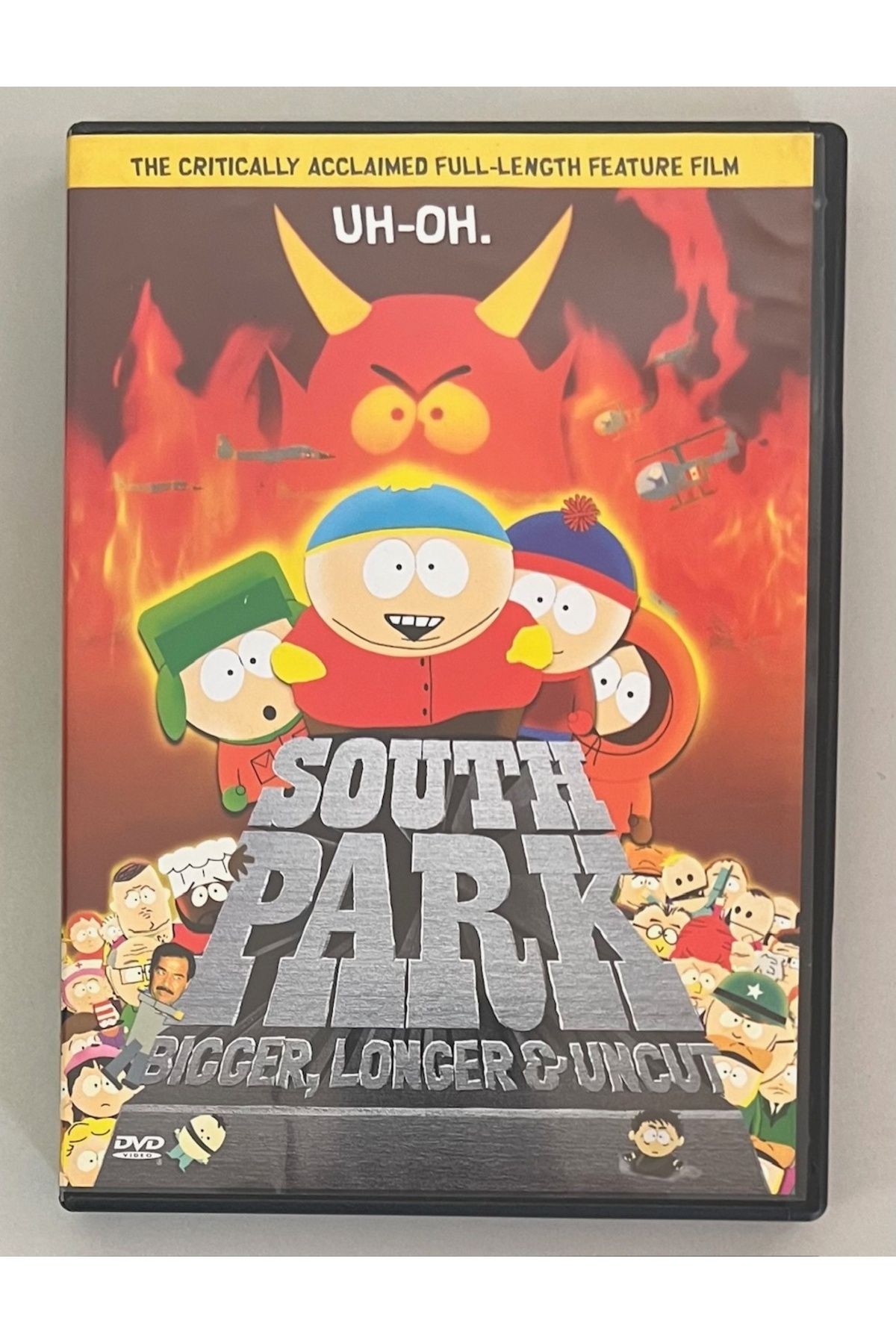 Plakevi İzmir South Park Bigger Longer Uncut Dvd Film Animasyon Dvd (Orjnal Dönem Baskı Dvd)
