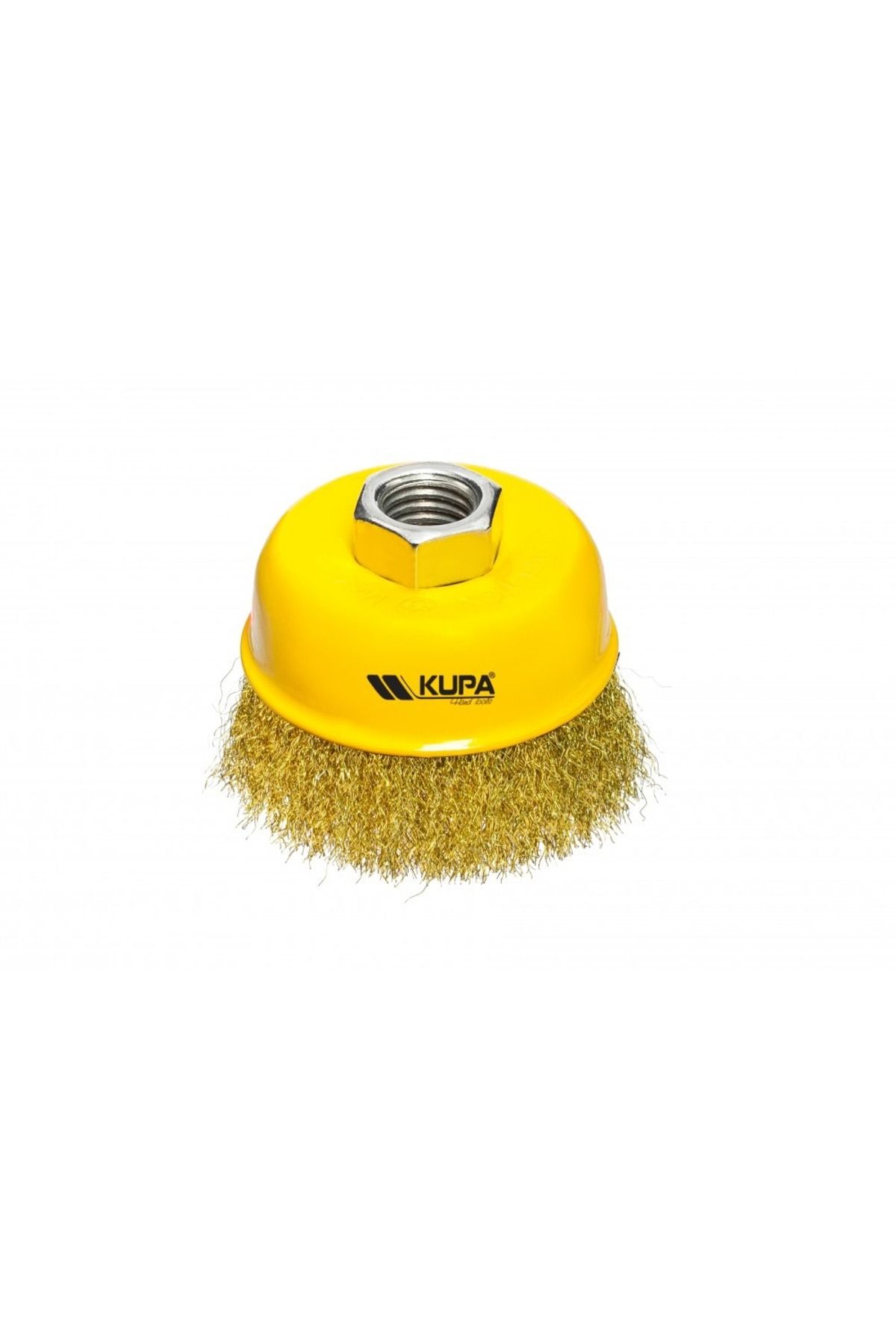 Kupa SAÇAKLI ÇANAK FIRÇA 65 MM SERTLEŞTİRİLMİŞ TELLER KUP7040