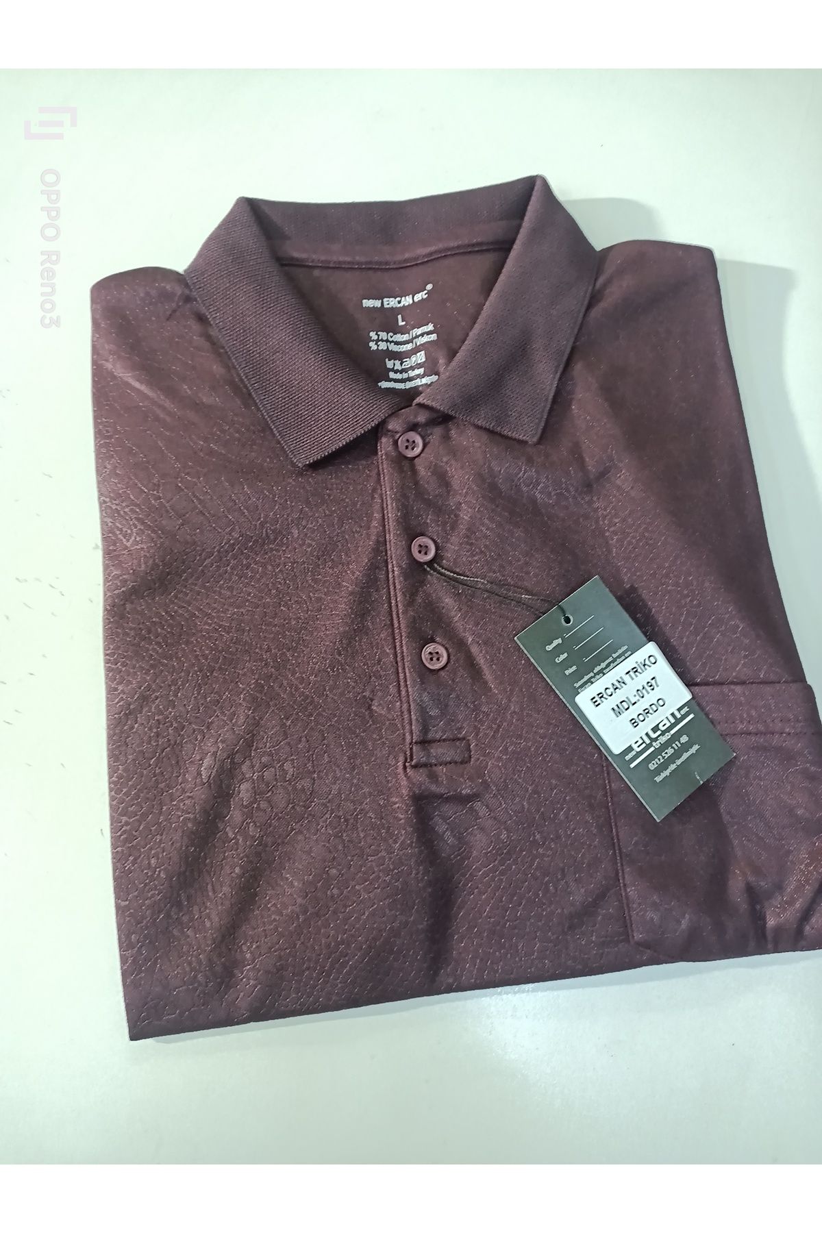 ercan triko jakarlı cepli reguler pamuklu polo yaka t-shirt