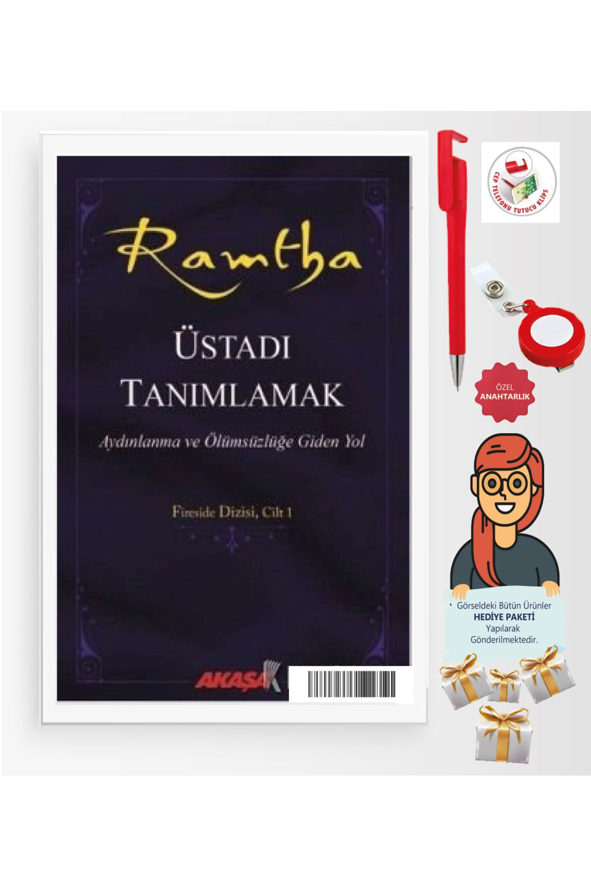 Akaşa Yayınları Maje Hediye+Ramtha : Üstadı Tanımlamak(J, Z, Knight)-Bireysel Gelişim-Akaşa Kitap