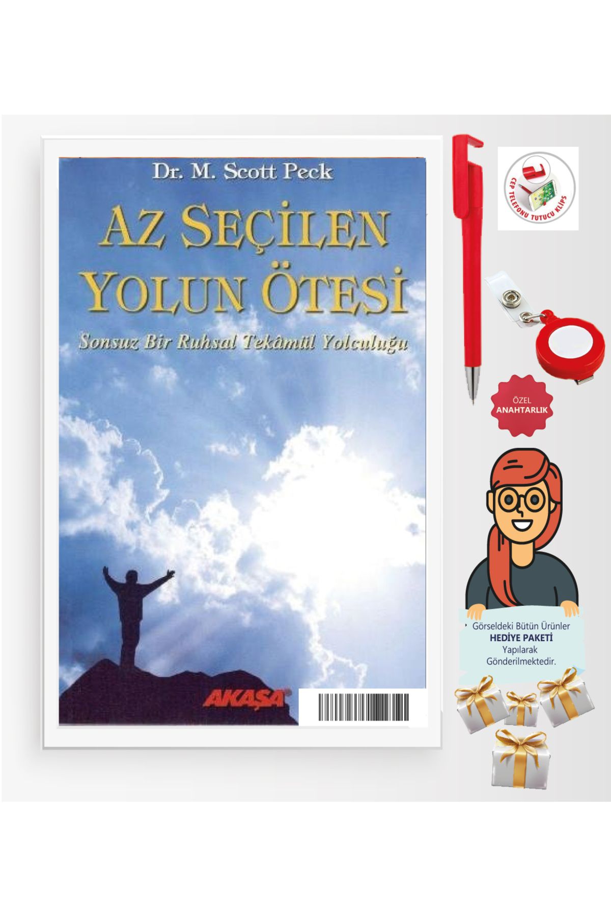 Akaşa Yayınları Maje Hediye+Az Seçilen Yolun Ötesi(M, Scott Peck)-Bireysel Gelişim-Akaşa Kitap