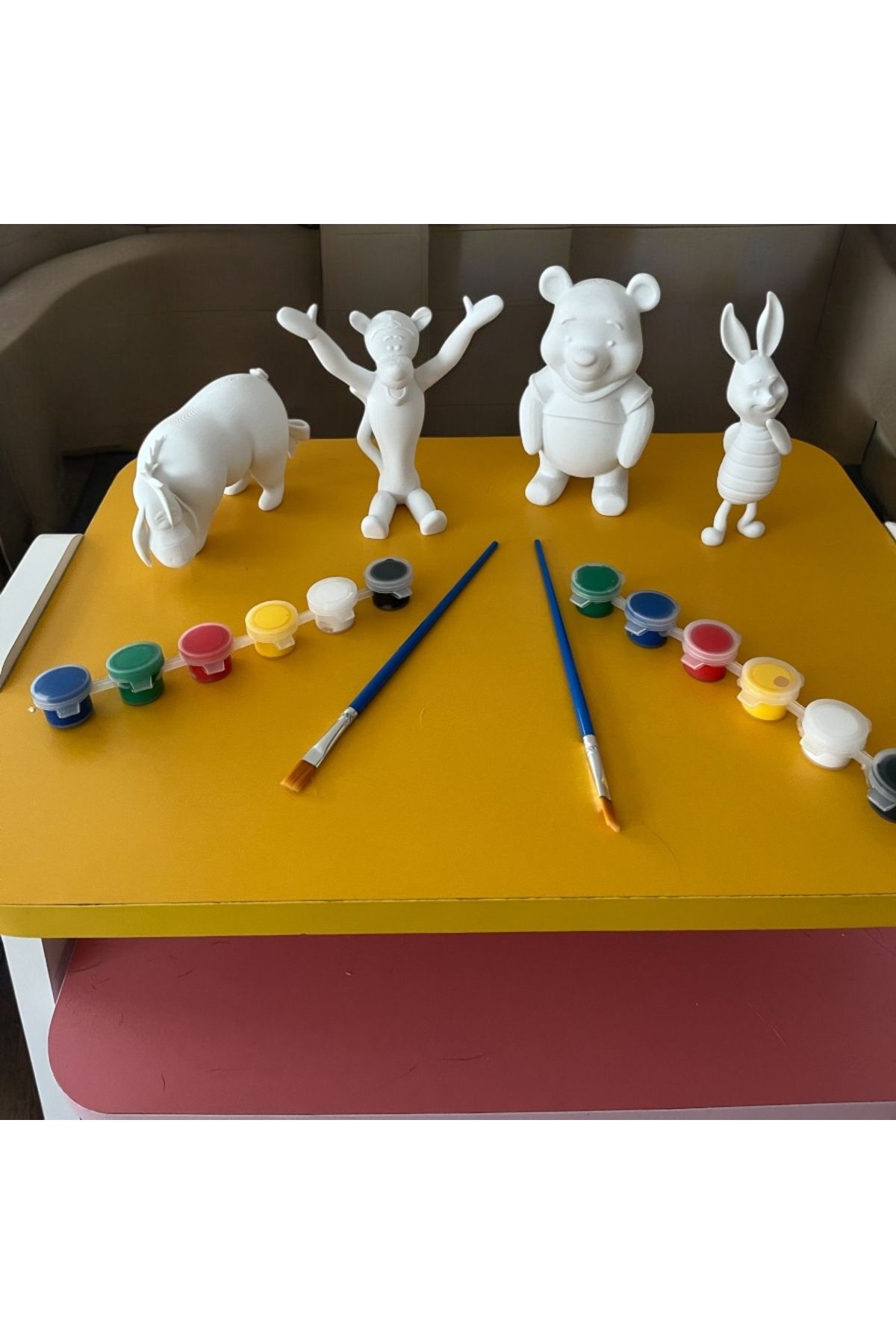3D TASARIM 3D boyama figürleri seti