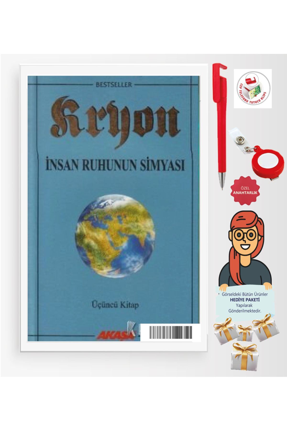 Akaşa Yayınları Maje Hediye+Kryon: 3, Kitap İnsan Ruhunun Simyası(Lee Carroll)-Bireysel Gelişim-Akaşa Kitap