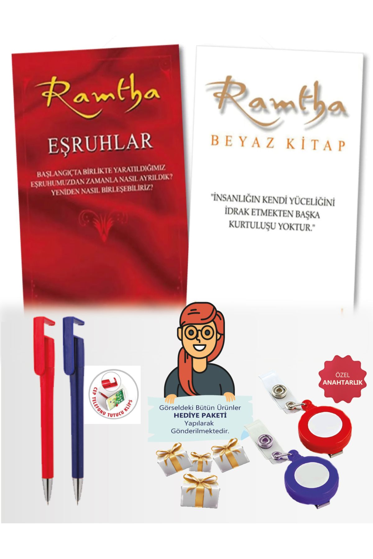 Akaşa Yayınları Maje Hediye+Steven Lee Weinberg(Ramtha Eşruhlar+Ramtha Beyaz Kitap) 2 kitap-Bireysel Gelişim-Akaşa