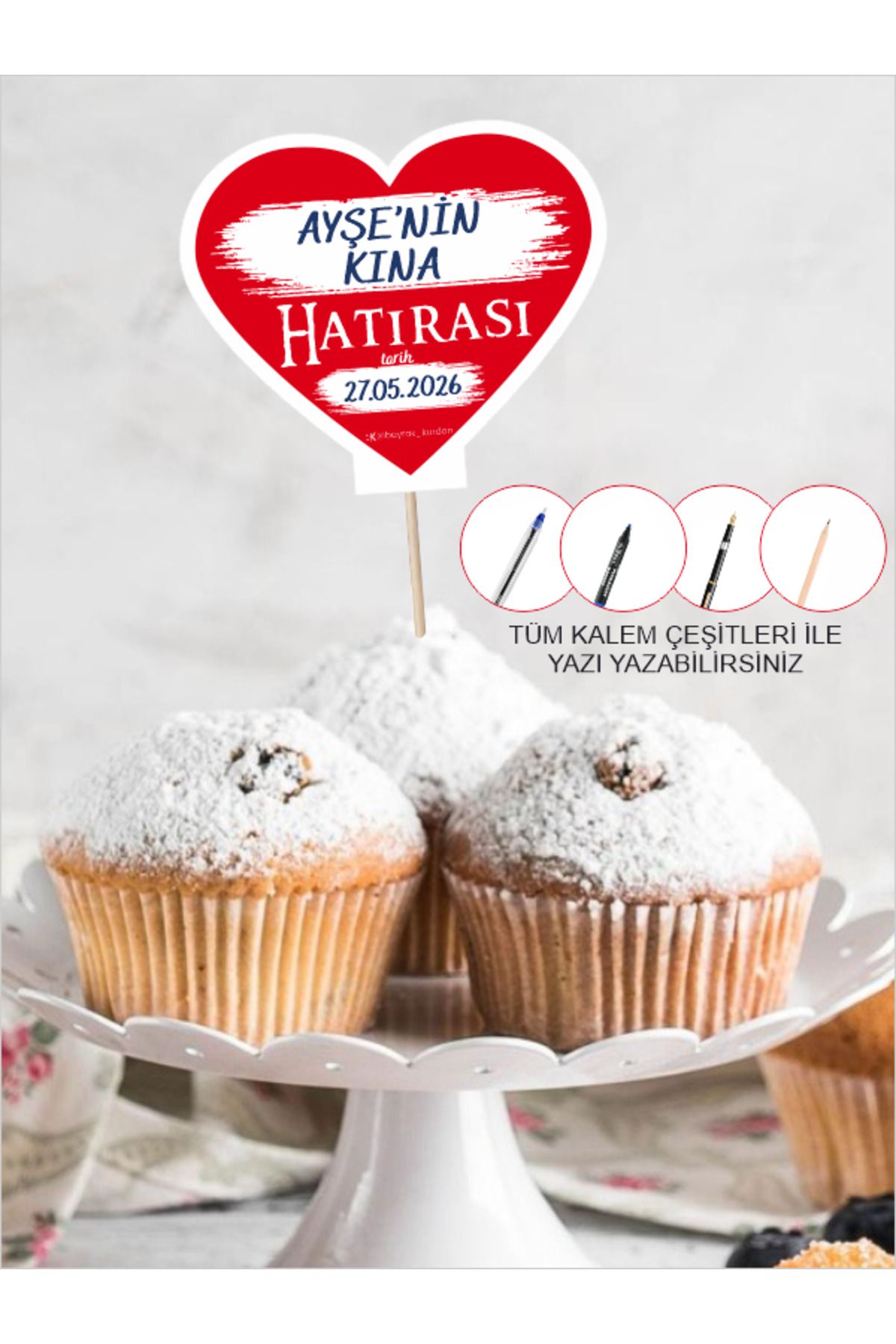 Home-10 Pieces of Heart-Shaped Double-Sided Souvenirs for Special Occasions Where You Can Write Names and Dates Special Model 4