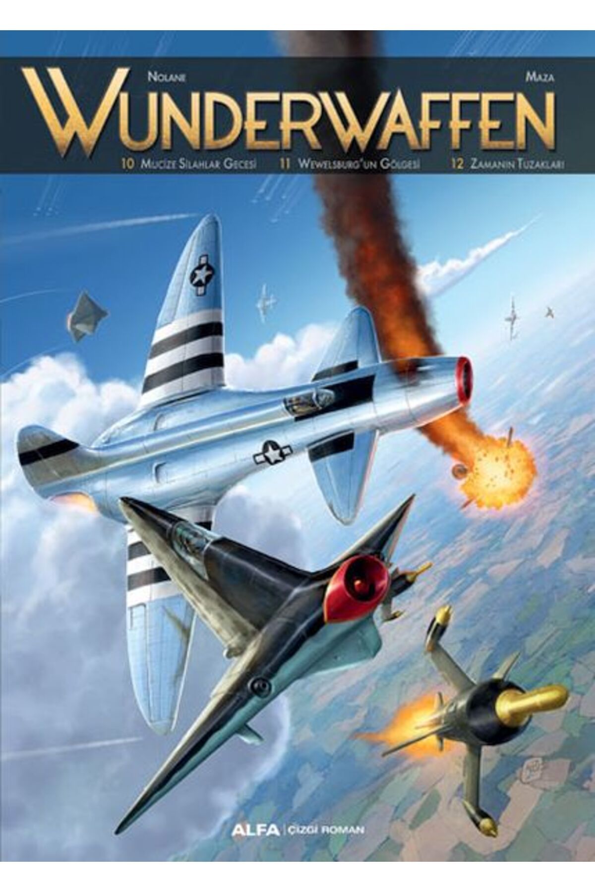 Alfa Yayınları Wunderwaffen - Cilt 4 (Çizgi Roman)