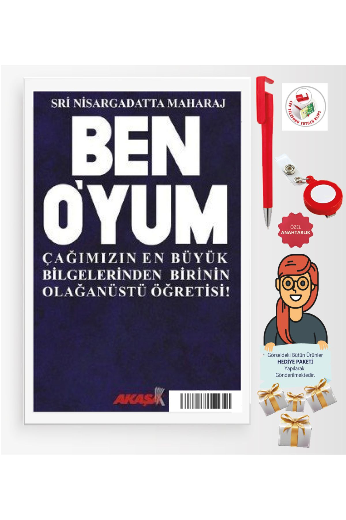 Akaşa Yayınları Maje Hediye+Ben O’yum Sri Nisargadatta Maharaj ile Söyleşiler(Maurice Frydman)-Akaşa Kitap